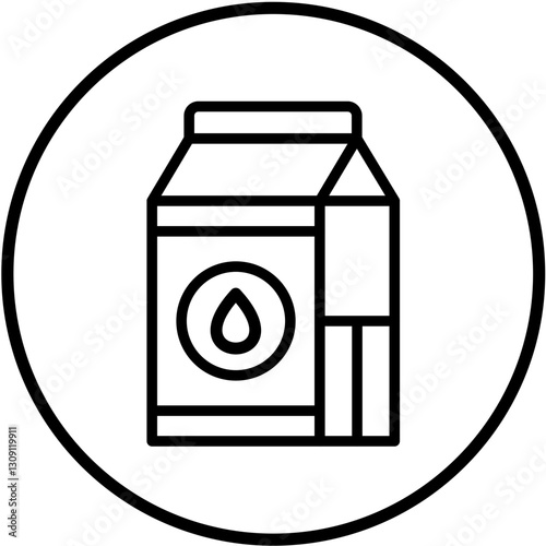 Milk Vector Design Icon Style