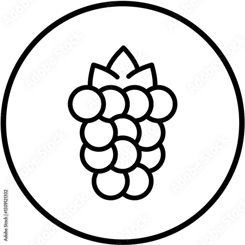 Raspberries Vector Design Icon Style