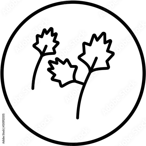 Arugula Vector Design Icon Style