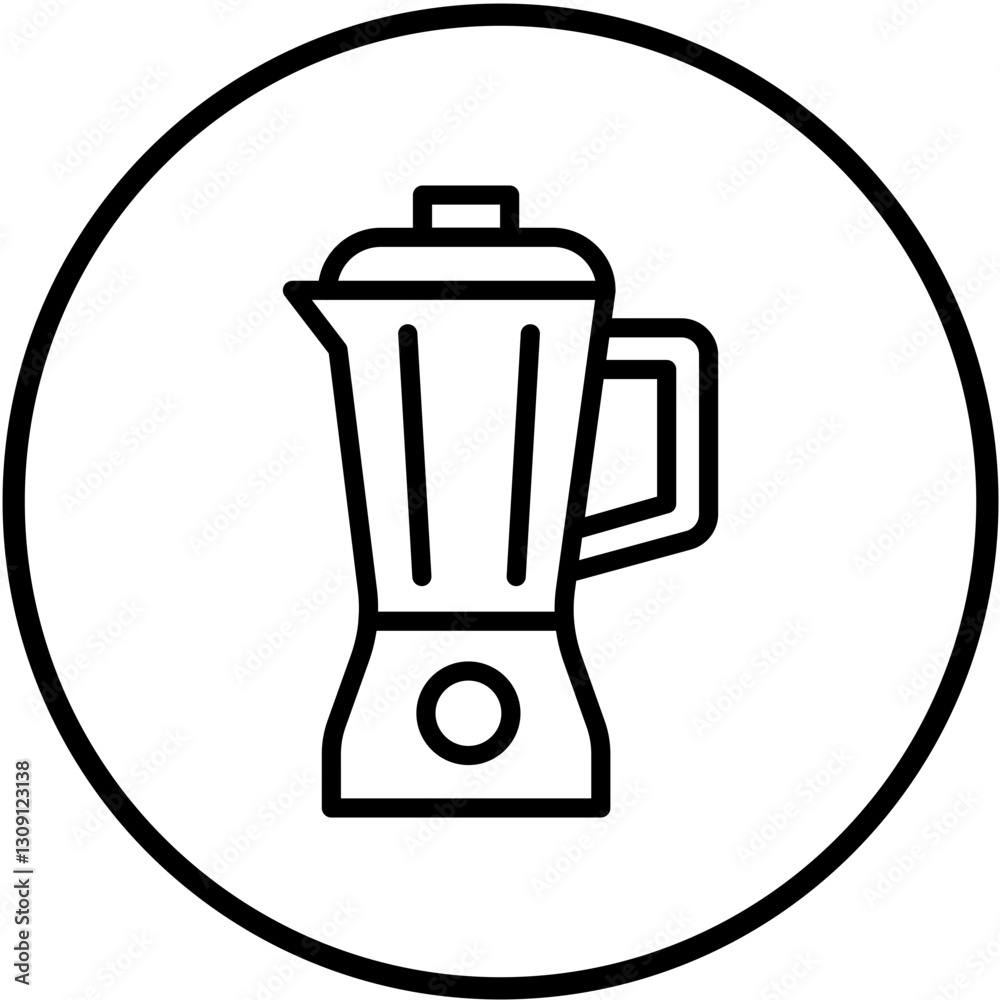 Fototapeta premium Vector Design Blender Icon Style