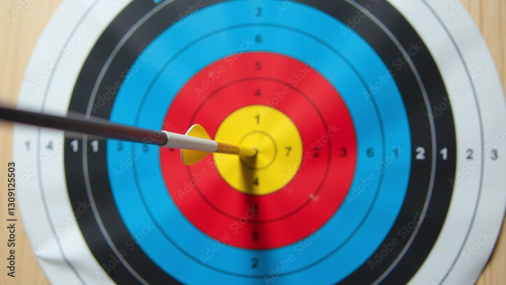 circle archery targets arrows require aiming center perfect shot sports