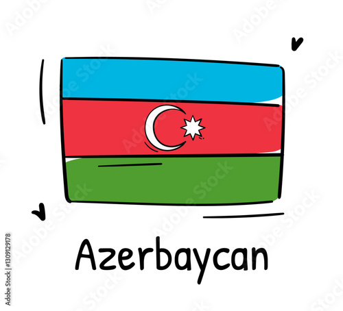 Azerbaycan Bayrağı - Azerbaijan Flag