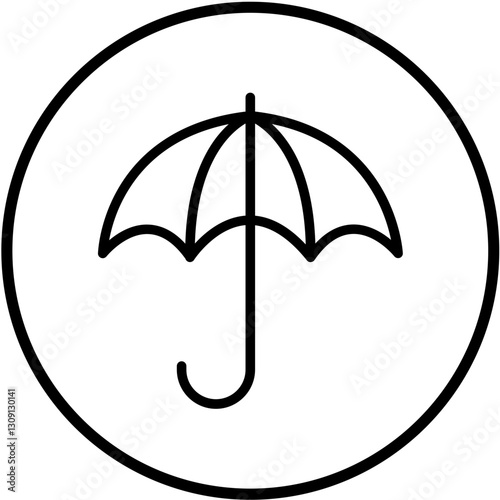 Vector Design Umbrella Icon Style