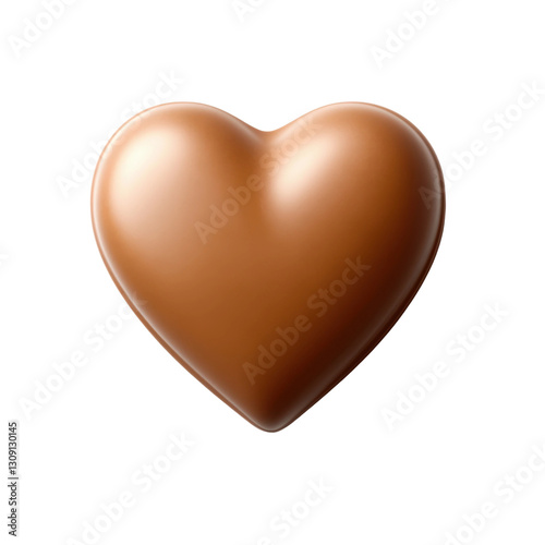 Heart-shaped chocolate treat bakery food photography cozy setting