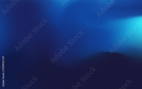 grainy black and blue light color gradient background vibrant poster noise texture design