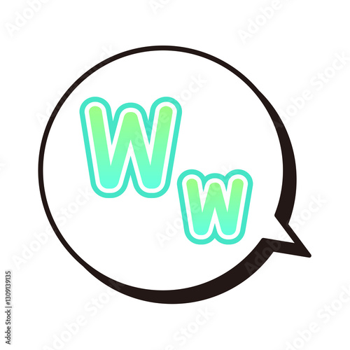 Tapety artystyczne W ふきだし