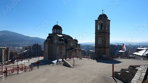 orthodox church in Mitrovica, Kosovo photo