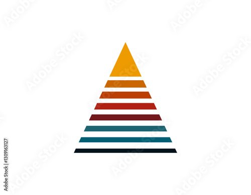 A bright retro sun design with a geometric circle, inspired by the eighties and nineties.