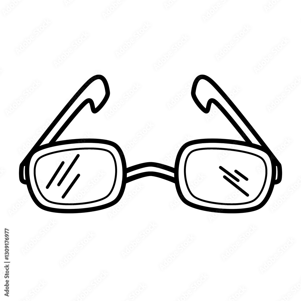 glasses vector illustration glasses vector illustration