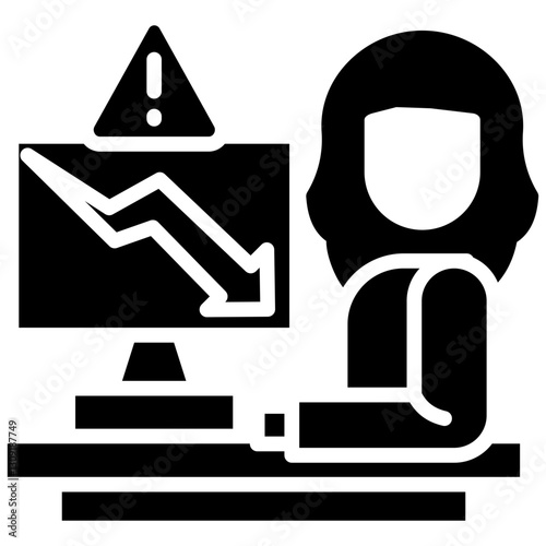 Reduced Error glyph icon