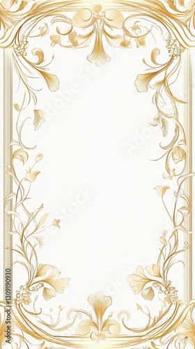 baroque invitation template