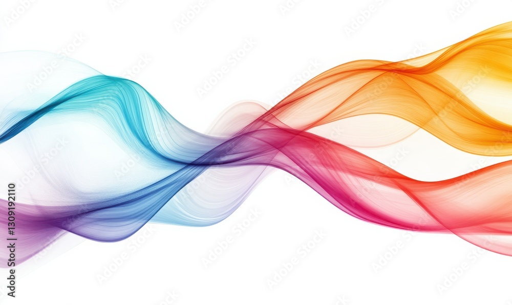 Abstract Colorful Waves Abstract Colorful Waves