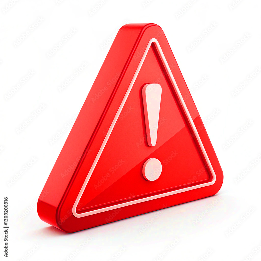 red warning sign red warning sign