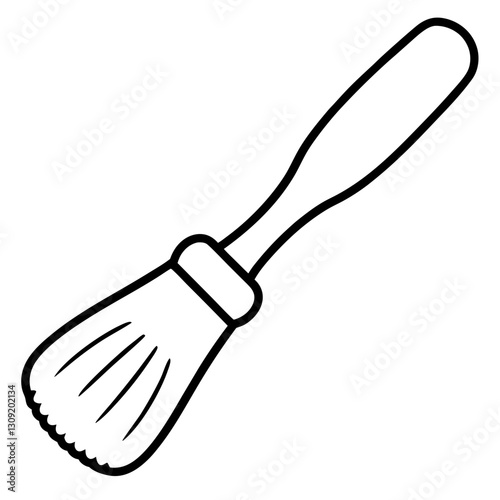 kitchen spatula isolated on white