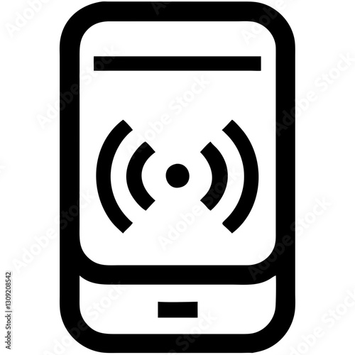 Wallpaper Mural Smartphone Wireless Connectivity Vector for Technology Apps and Education Torontodigital.ca