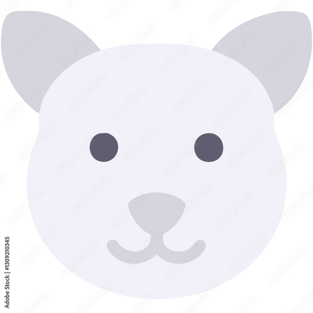 Minimalist Cute Cat Face Vector Art for Creative Design Projects Minimalist Cute Cat Face Vector Art for Creative Design Projects