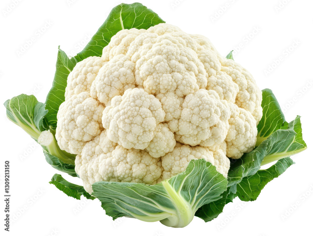 Isolated Cauliflower Isolated Cauliflower