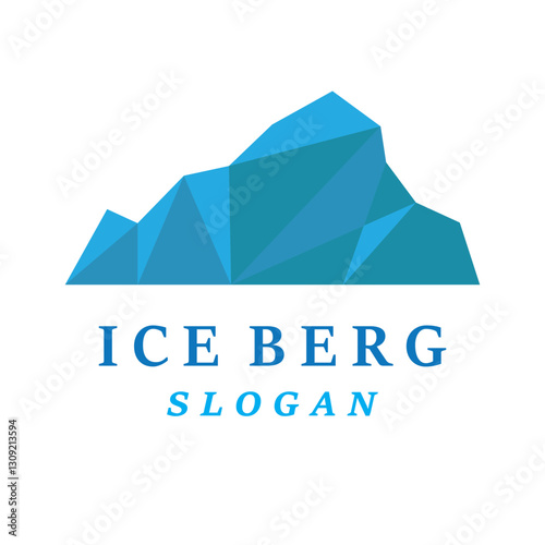 ice berg logo simple design