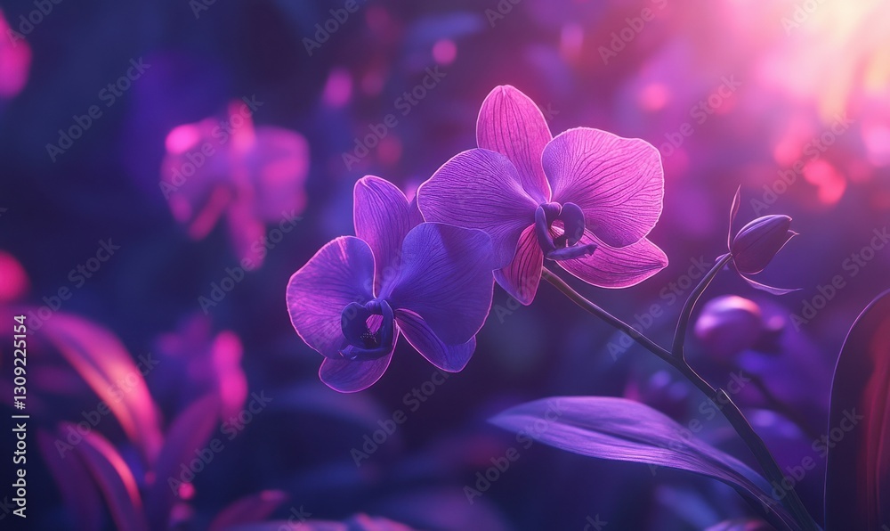 Simple yet elegant orchid with soft purple tones, symbolizing beauty and tranquility. Simple yet elegant orchid with soft purple tones, symbolizing beauty and tranquility.