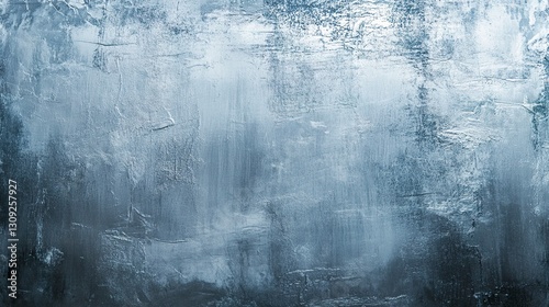 Metallic silver-gray background with brushed steel texture, soft reflective highlights, smooth yet slightly weathered surface, close-up shot
