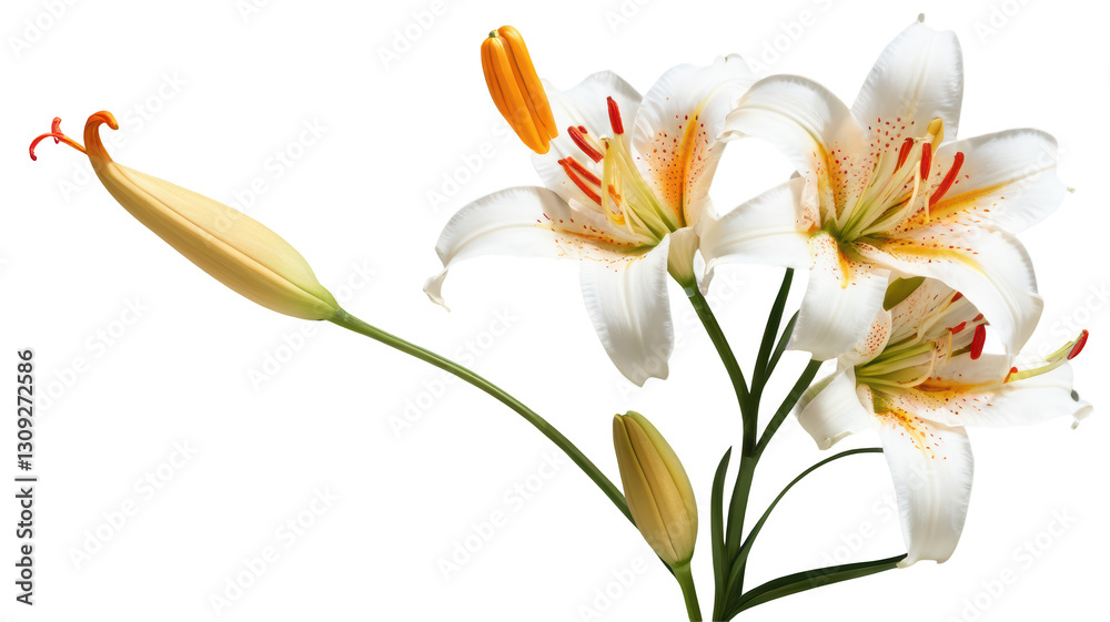 Naklejka premium tiger lily