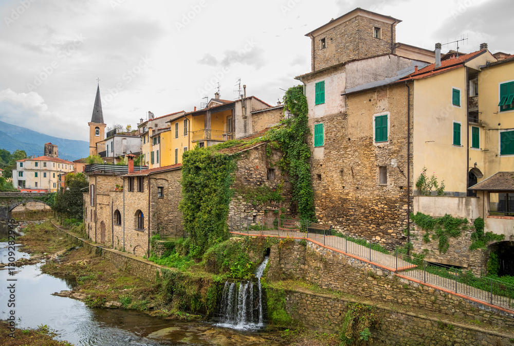 Naklejka premium Borgomaro in Italy