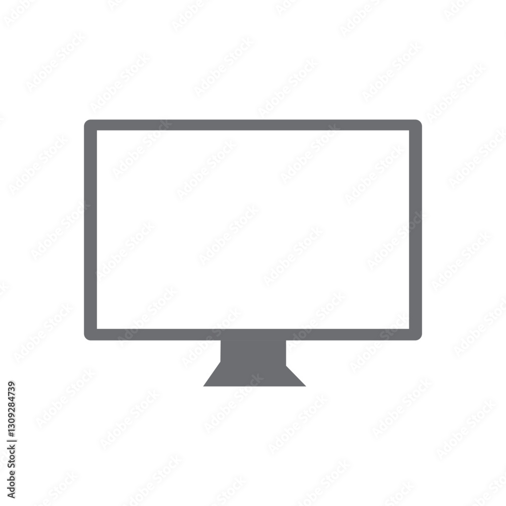 lcd monitor isolated lcd monitor isolated