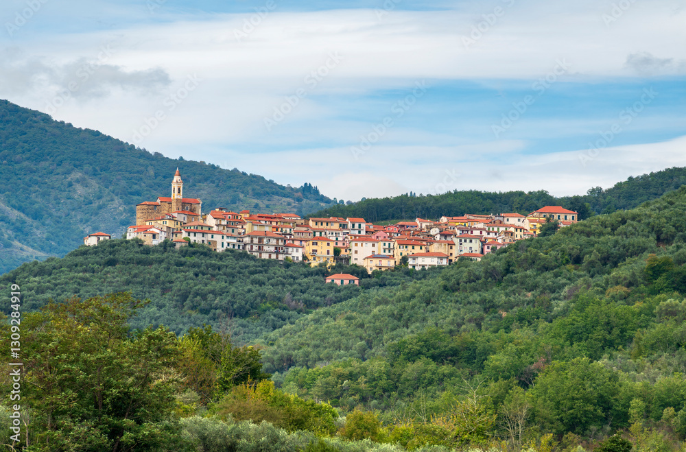 Fototapeta premium Aurigo in Italy