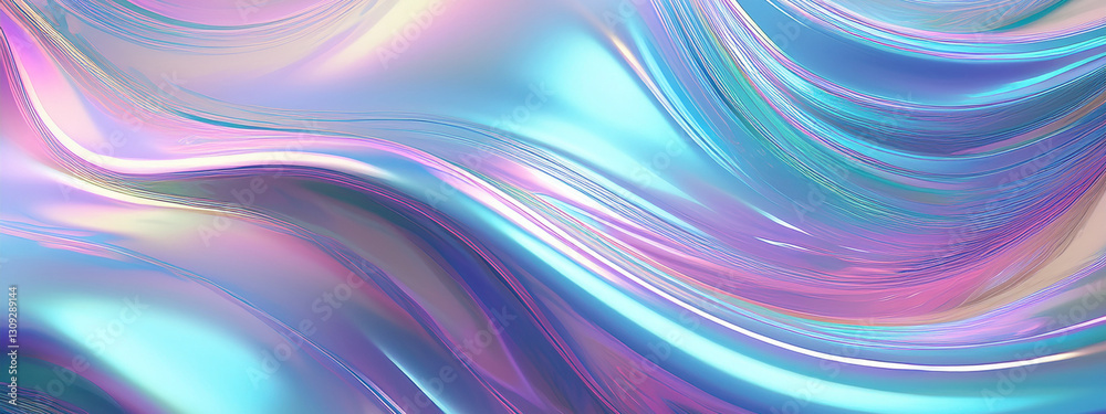 Holographic Gradient Texture – Shimmering Futuristic Background Holographic Gradient Texture – Shimmering Futuristic Background