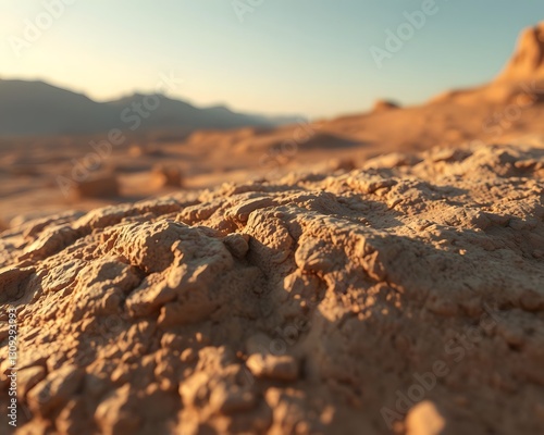 Serene Earth Tones in Photorealistic Detail photo