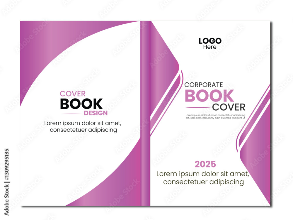 Fototapeta premium professional eBook or book cover with complete files