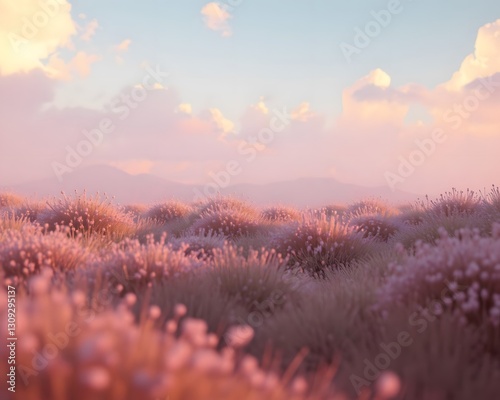Serene Synthetic Dreamscape