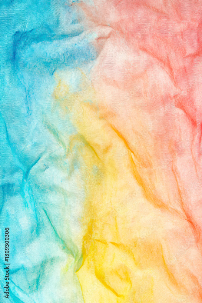 Fototapeta premium Vertical Oil pastel texture from old cloth.