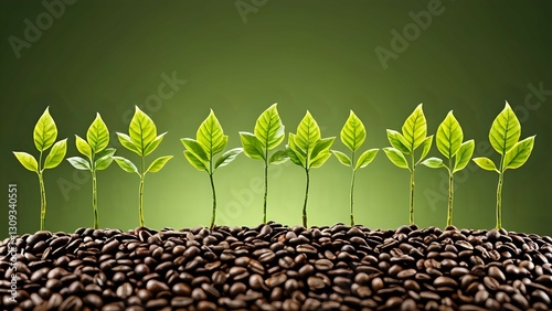 coffee beans background