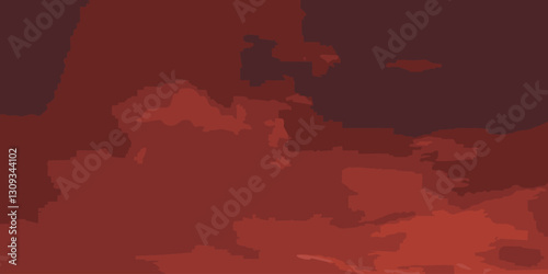 Abstract vector background with a red and dark brown textured pattern. Organic, fluid shapes blend seamlessly, creating a dynamic and artistic composition. Perfect for digital designs and backgrounds.