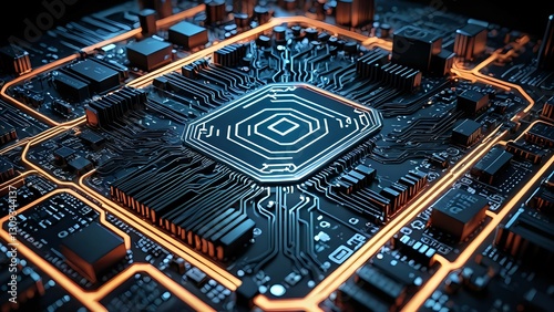 circuit board background