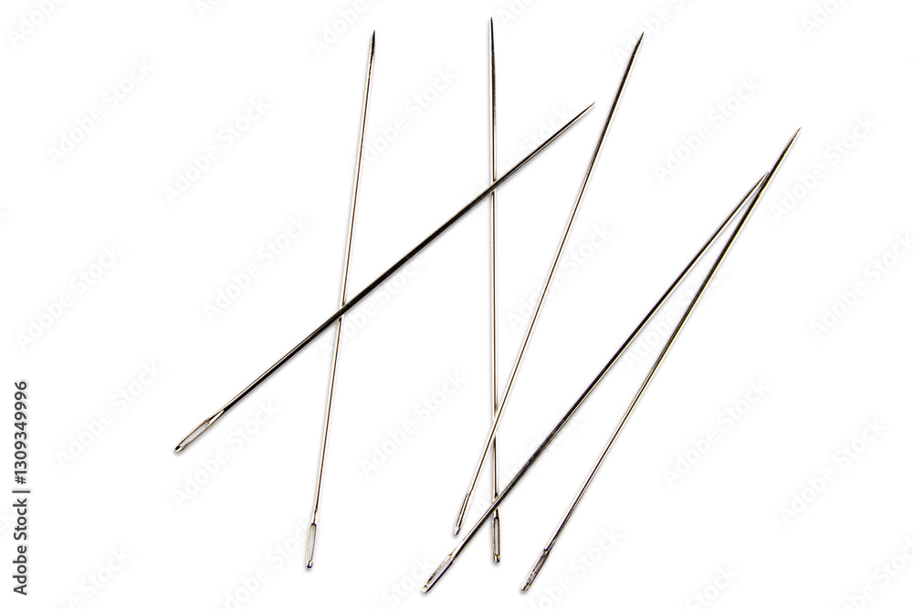 needles isolated on white or transparent background needles isolated on white or transparent background