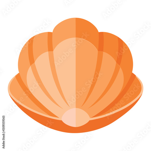 illustration-of-clam-isolated-on-white-background- (4).eps