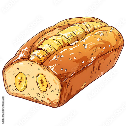 Bakery equipment and cakes material for advertising illustrations photo