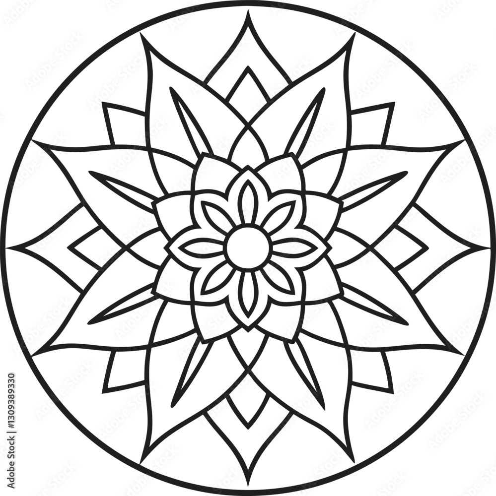 mandala circle mandala circle