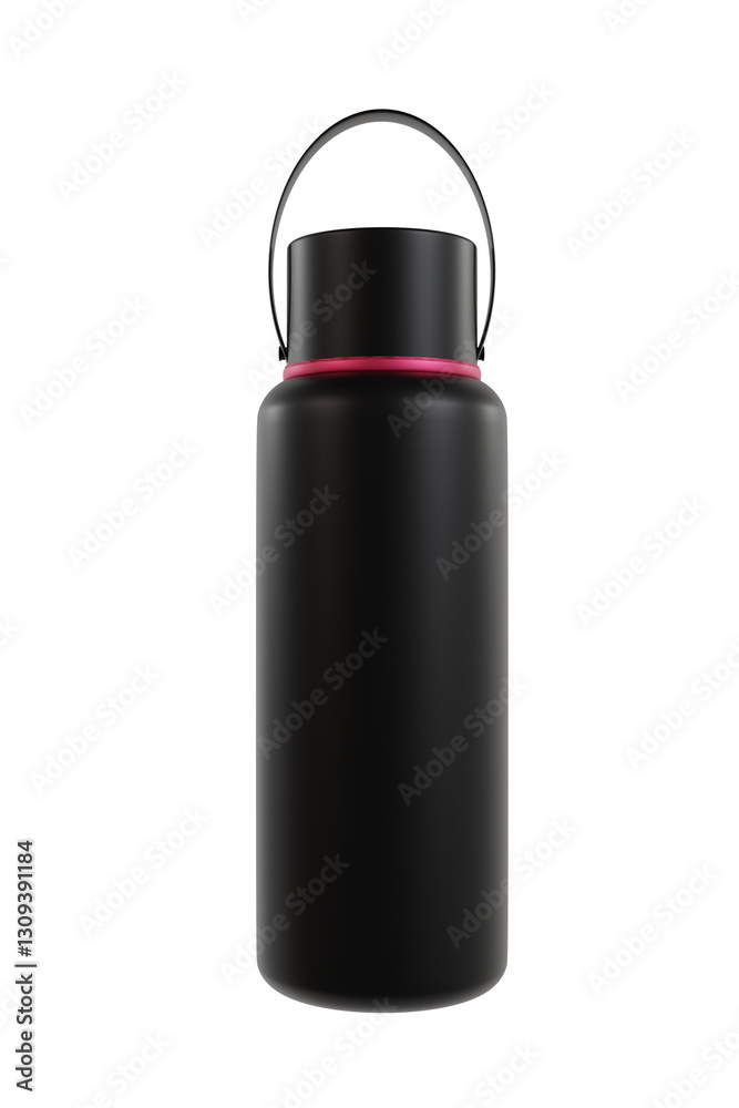Modern Matte Black Bottle Concept. Bottle mockup design. Modern Matte Black Bottle Concept. Bottle mockup design.