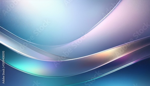 A minimalistic smooth frosted glass texture with subtle gradient lighting, ideal for modern business advertising and digital branding.