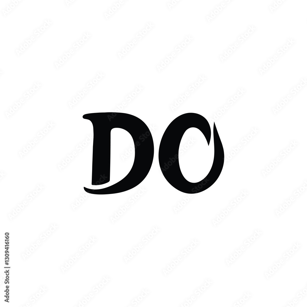 DO monogram logo design letter text name symbol monochrome logotype alphabet character simple logo DO monogram logo design letter text name symbol monochrome logotype alphabet character simple logo