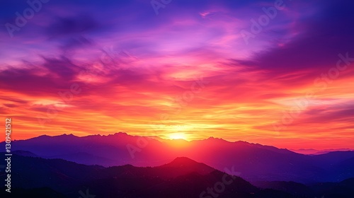 36. A gradient featuring vibrant sunset hues of tangerine and violet, capturing warmth and energy