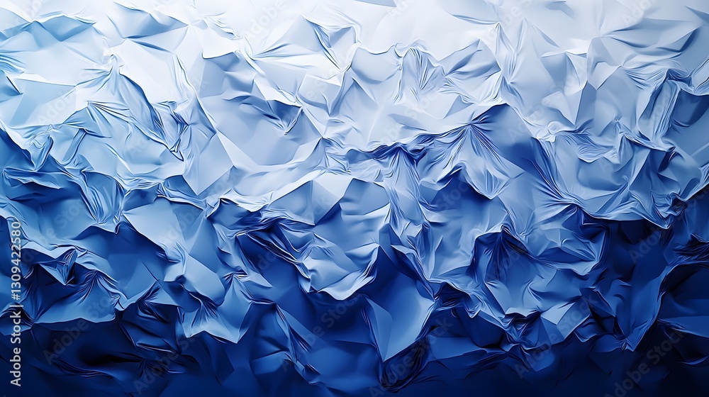 Fototapeta premium 45. A crisp and minimal gradient blending ice gray into royal blue, evoking professionalism