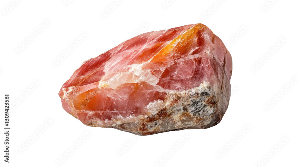 Fototapeta premium A large rock with a pinkish hue
