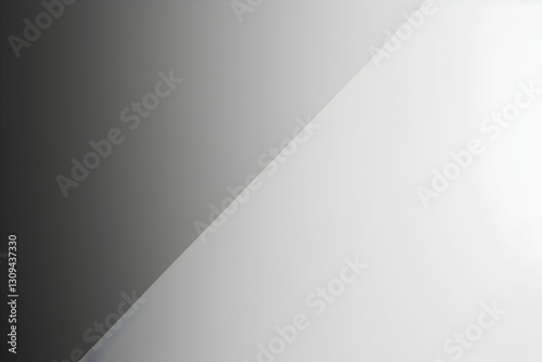 Gradient background blending pale gray to deep graphite with a noise overlay for a modern look.