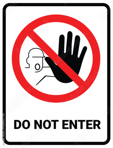 Access restricted to authorized personnel only. Do not enter 
