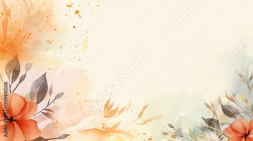 A calm spring background with soft pastel colors and delicate elements. Perfect for design projects.