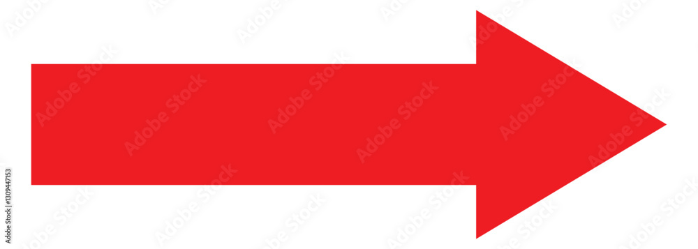 Red long arrow pointing to the right. Long arrow icon Vector. Red arrow icon. Long arrow isolated on white background. Red Long bold arrow . Red long arrow pointing to the right. Long arrow icon Vector. Red arrow icon. Long arrow isolated on white background. Red Long bold arrow .